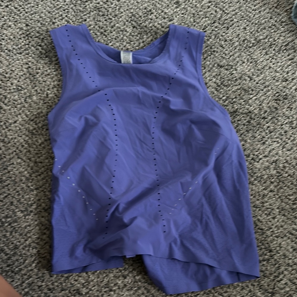 Lululemon Athletica Blue Tank Top